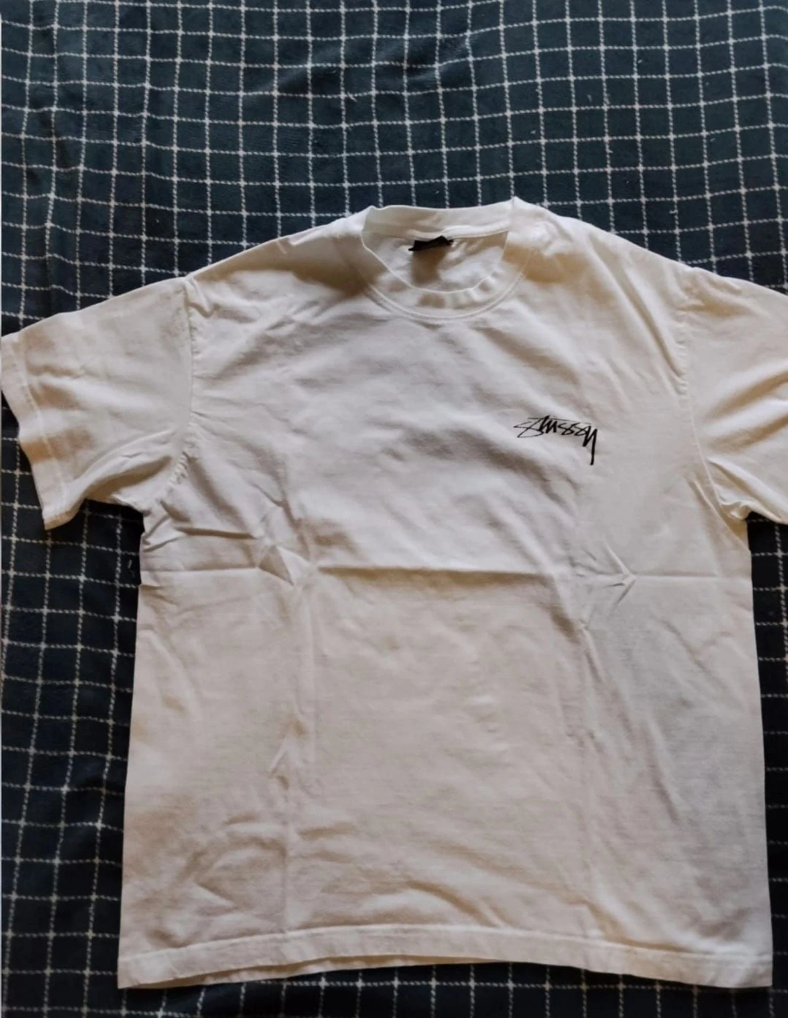 Camiseta Stussy blanca